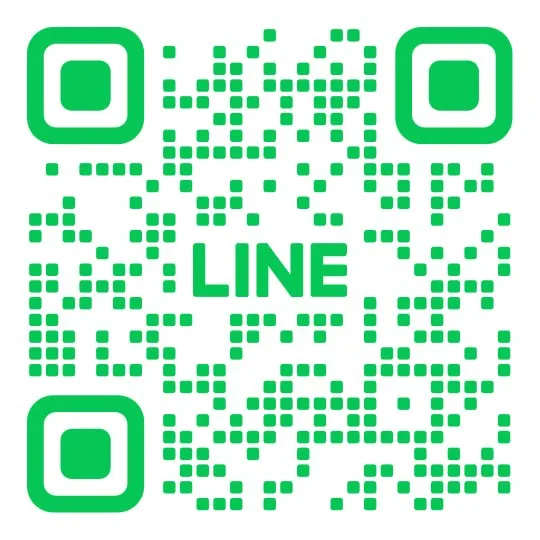 QR Code ติดต่อ ขอบคุณภาษาอังกฤษ ผ่าน Line
